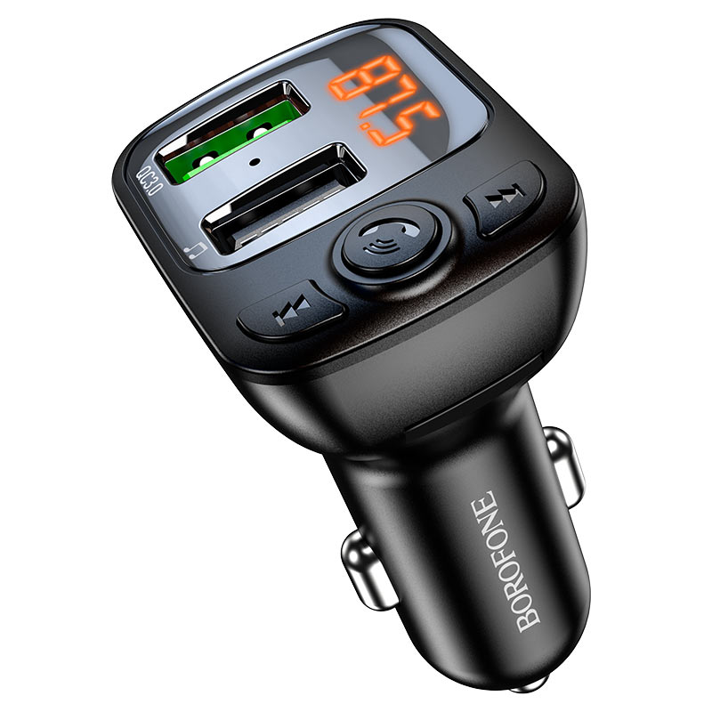 Borofone In-car charger & FM transmitter BC41 Eminency Borofone In-car charger & FM transmitter BC41 Eminency